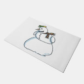 雪だるま形式 ドアマット (アングル)
