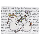 雪だるま戦 ラージペーパーバッグ (裏面)