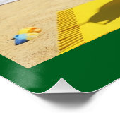 雪だるま日光浴 ポスター (コーナー)