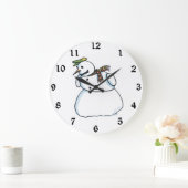 雪だるま時計 ラージ壁時計 (ホーム)