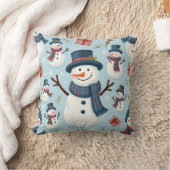 雪だるま枕クッション クッション (ブランケット)