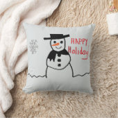 雪だるま枕 クッション (ブランケット)