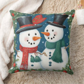 雪だるま枕 クッション (ブランケット)