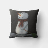 雪だるま枕 クッション (裏面)