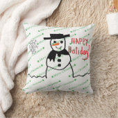 雪だるま枕 クッション (ブランケット)