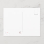 雪だるま林いくつかの人々は溶ける価値がある シーズンポストカード (裏面)