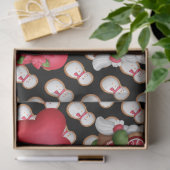 雪だるま格言カスタマイズ色 薄葉紙 (ギフト)