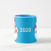 雪だるま歯 マグカップ (中央)