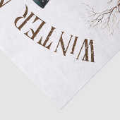 雪だるま水彩冬のクリスマス 薄葉紙 (詳細)