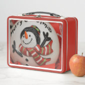 雪だるま球 メタルランチボックス (インサイチュ)