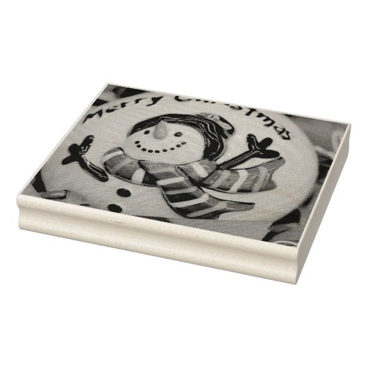 雪だるま球 ラバースタンプ (スタンプ)