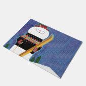 雪だるま用スキー ドアマット (アングル)