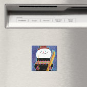 雪だるま用スキー マグネット (インサイチュ (食洗機))