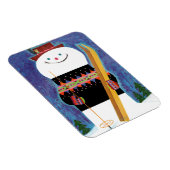 雪だるま用スキー マグネット (右側)