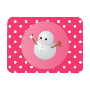 雪だるま磁石 マグネット