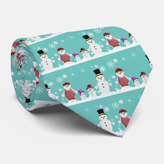 雪だるま系 ネクタイ (ロール)