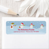 雪だるま系 |休日 ラベル (インサイチュ)