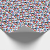 雪だるま紙 ラッピングペーパー (角)