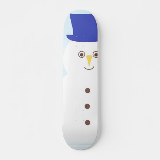 雪だるま芸術 スケートボード (正面)