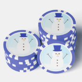雪だるま芸術 ポーカーチップ (積み重ね)