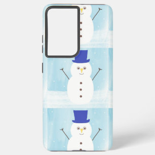 雪だるま芸術 SAMSUNG GALAXY S21+ケース