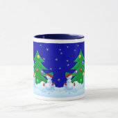 雪だるま踊り マグカップ (中央)