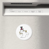 雪だるま雪合戦 マグネット (インサイチュ (食洗機))