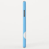 雪だるま雪玉フェスティバルウィンターカスタムモノグラム Case-Mate iPhoneケース (裏面/右)