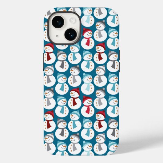 雪だるま電話ケース Case-Mate iPhoneケース (裏面)