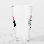 雪だるま霜の降りたとペンギン タンブラーグラス (左)