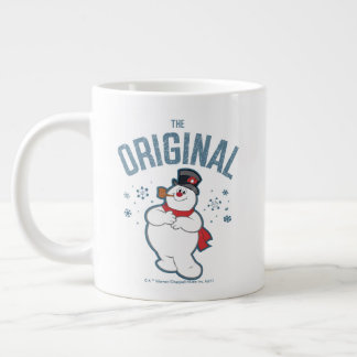 雪だるま霜の降りた™ |オリジナル ジャンボコーヒーマグカップ