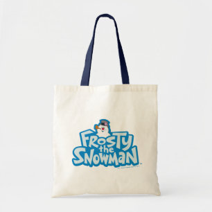 雪だるま霜の降りた™  スタッ霜の降りたクロゴ トートバッグ