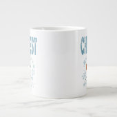 雪だるま霜の降りた™ |子ども向け ジャンボコーヒーマグカップ (正面)