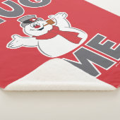 雪だるま霜の降りた™ |抱きしめる シェルパブランケット (3/4)