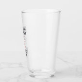 雪だるま霜の降りた™ |抱きしめる タンブラーグラス (左)