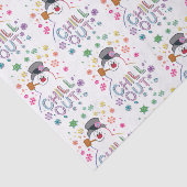 雪だるま霜の降りた™ | "落ち着け"虹の色 薄葉紙 (詳細)