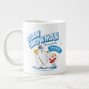 雪だるま霜の降りた™ "間抜け雪だるま" ジャンボコーヒーマグカップ
