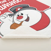 雪だるま霜の降りた™ | I Do't Do Summer シェルパブランケット (3/4)