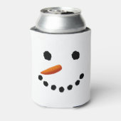 雪だるま顔クーラーボックス 缶クーラー (缶裏面)