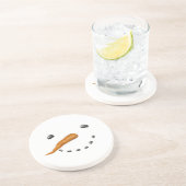 雪だるま顔 コースター (側面)