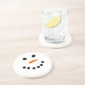 雪だるま顔 コースター (側面)