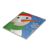 雪だるま顔 タイル (側面)