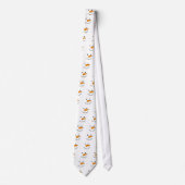 雪だるま顔 ネクタイ (正面)