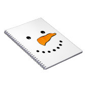 雪だるま顔 ノートブック (右側)