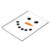 雪だるま顔 ノートブック (左側)