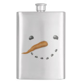 雪だるま顔 フラスク (正面)