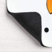 雪だるま顔 マウスパッド (コーナー)