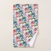 雪だるま類 バスタオルセット (ハンドタオル)