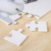 "雪だるま風邪"の外で ジグソーパズル (側面)