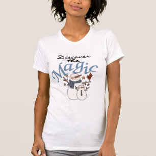雪だるま魔法Tシャツとギフト Tシャツ